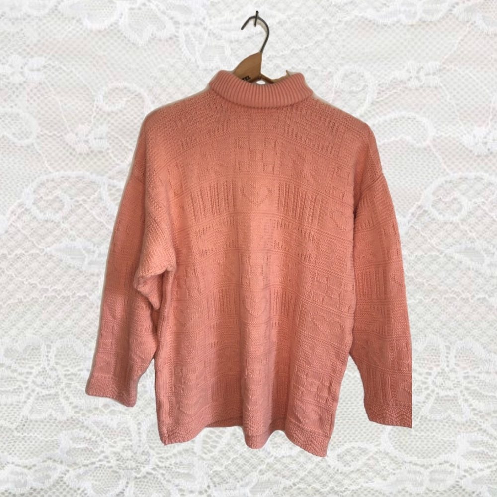 Vintage Knit Turtleneck Sweater